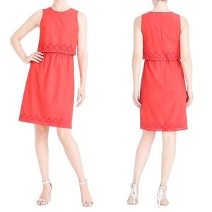 J Crew Mercantile Two-Tier Eyelet Dress Size 2